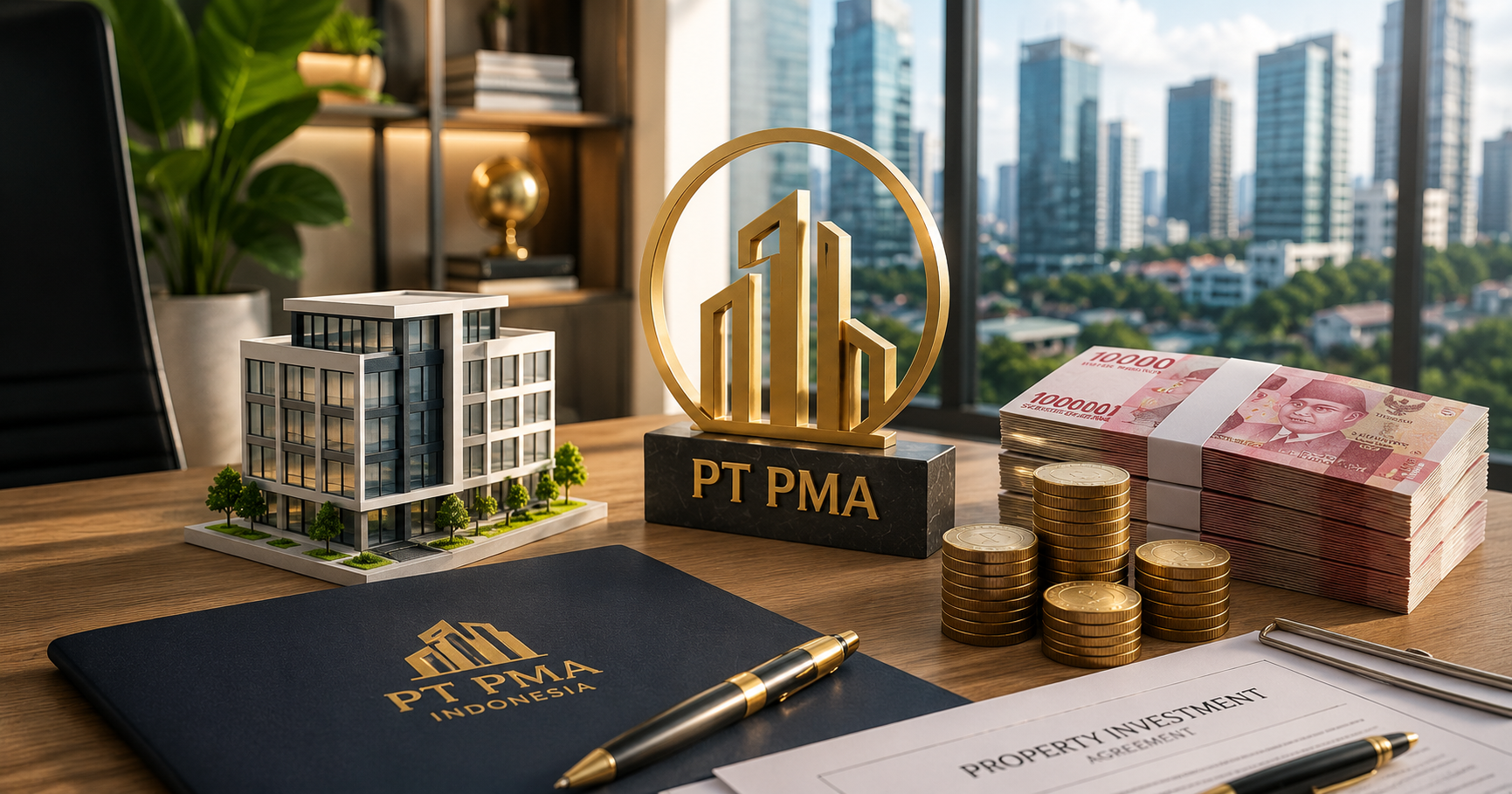 Kreatives Bild zu Can I Buy Property and Land in Indonesia Through a Company? Can I Buy Property and Land in Indonesia Through a Company? Illustration